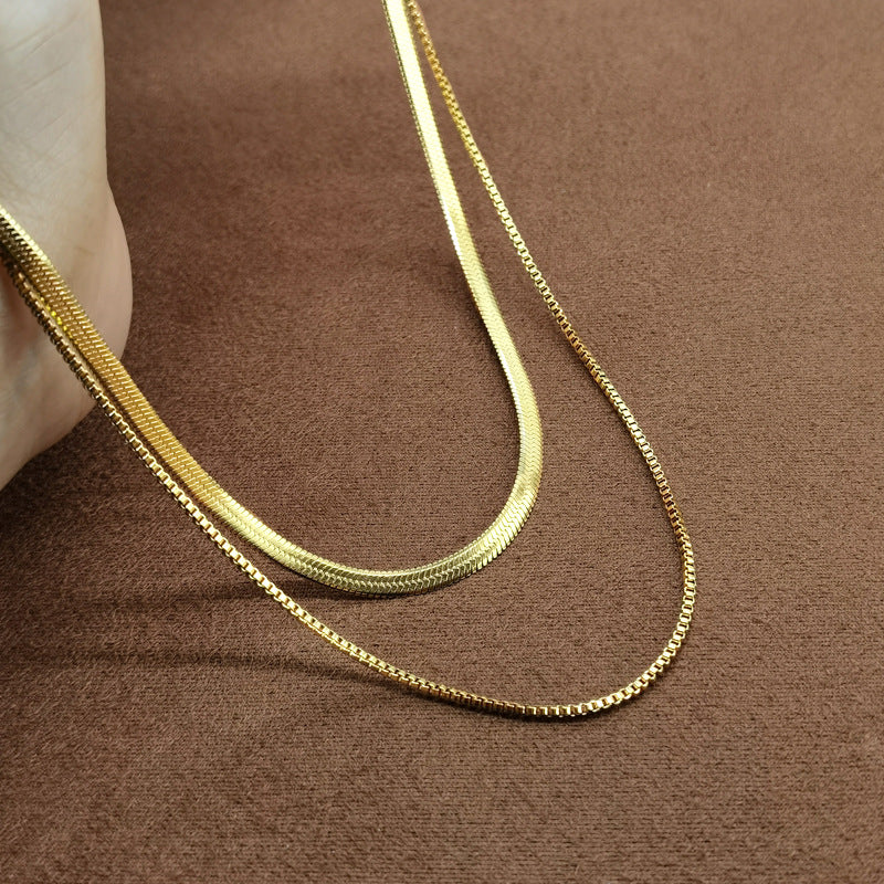 Lilyah Jewelry Gold Plated Necklace. Gift Ideas for her.