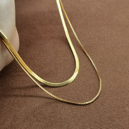 Lilyah Jewelry Gold Plated Necklace. Gift Ideas for her.