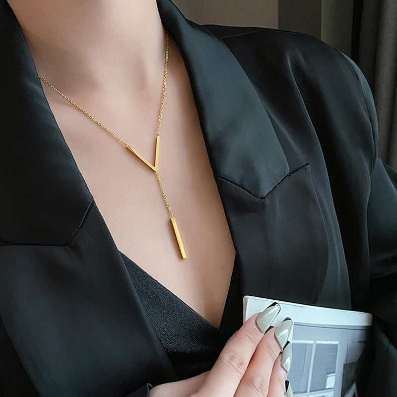 Lilyah Jewelry Gold Plated Necklace. Gift Ideas for her.