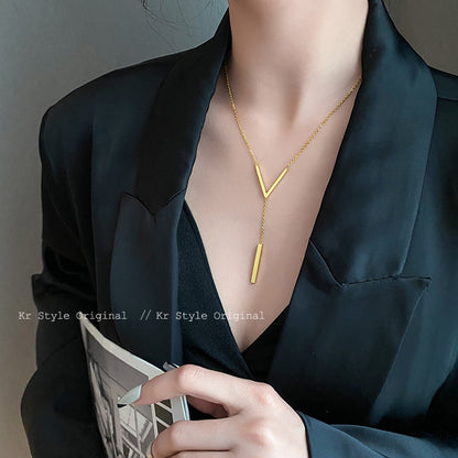 Lilyah Jewelry Gold Plated Necklace. Gift Ideas for her.