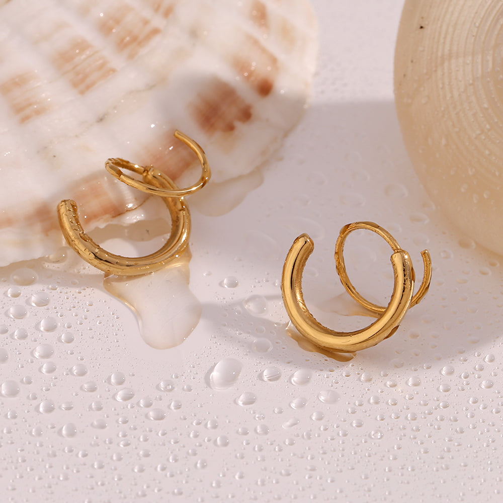 Lilyah Jewelry Gold Plated Earring. Gift Ideas for her.