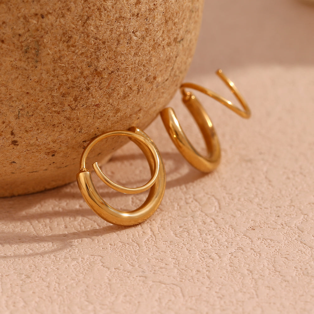 Lilyah Jewelry Gold Plated Earring. Gift Ideas for her.