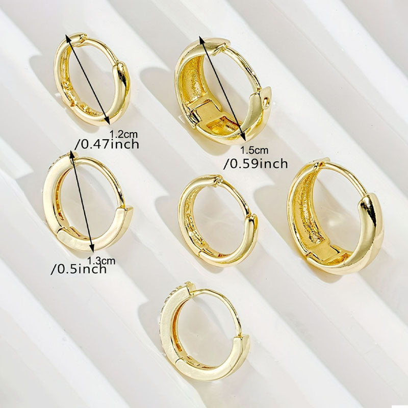 Lilyah Jewelry Gold Plated Earring. Gift Ideas for her.