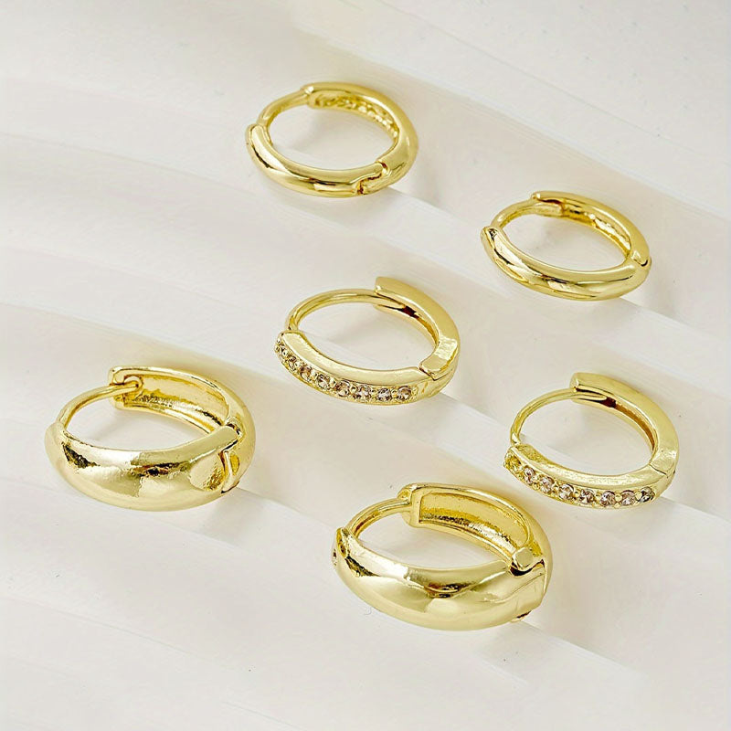 Lilyah Jewelry Gold Plated Earring. Gift Ideas for her.